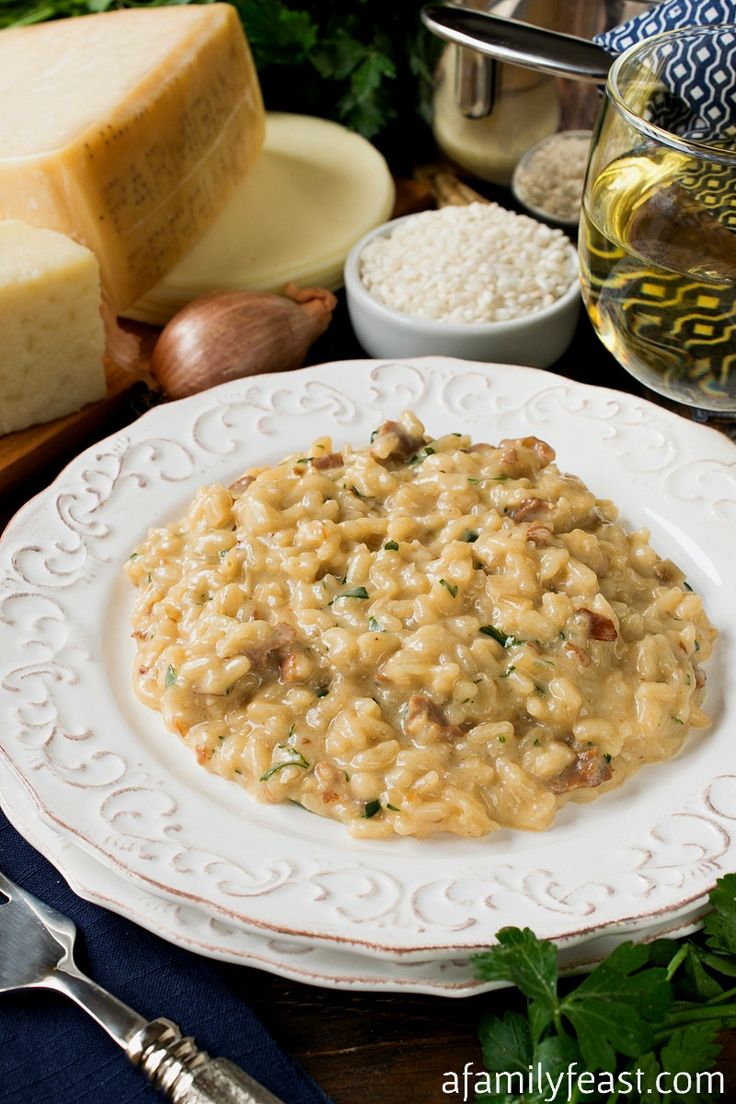 Risotto with Four Cheeses