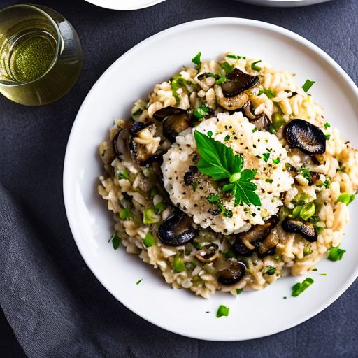 Risotto with Truffle & Mushrooms